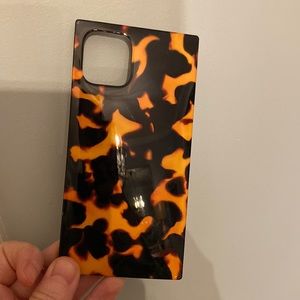 FLAUNT Tortoise iPhone 11 Pro Square Case